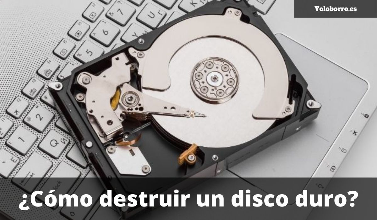 ¿Cómo destruir un disco duro?